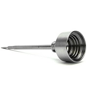 4.5'' Domeless Titanium Carb CAP with Flat Tip Dabber(on sale)