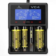 XTAR VC4 LCD Screen USB Li-ion/Ni-MH Battery Charger