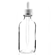 60mL Clear Glass Dropper Bottle (10pcs)