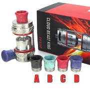 Epoxy RESIN & SS Drip Tip for SMOK TFV8/TFV8 Big Baby/TFV12