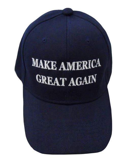 Make America Great Again Cap - Navy Blue (6 PCS)