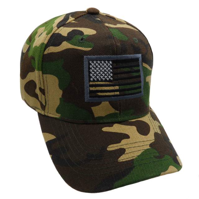 Tactical FLAG Cap - Green Camo
