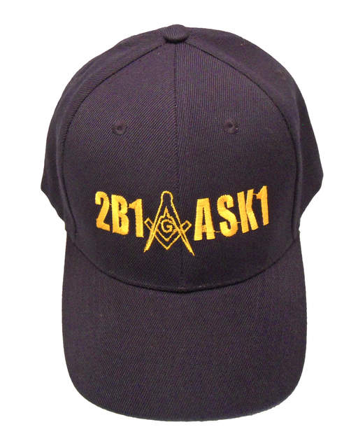 2B1 ASK1 Mason Cap - Navy Blue (6 PCS)