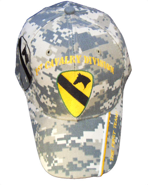 1st Cavalry Division Cap - Digital Camo