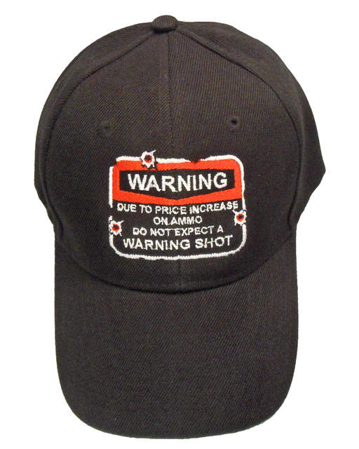No Warning Shot Cap - Black