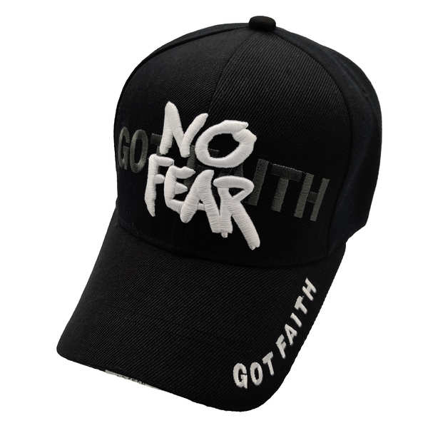 No Fear Got Faith Cap - Black