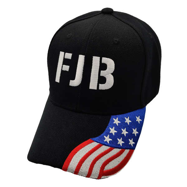 FJB w/ FLAG Bill Cap - Black