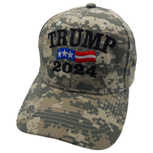 Trump 2024 Cap - Digital Camo