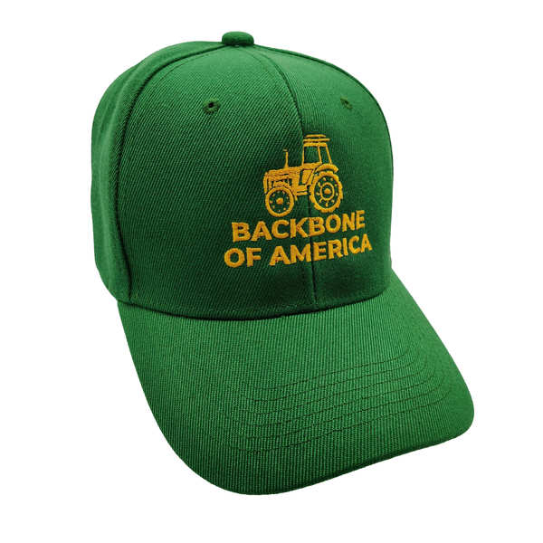 Farmers Backbone of America Cap - Kelly Green