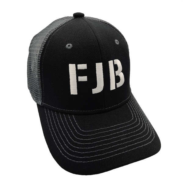 FJB Trucker HAT - Black/Dark Gray