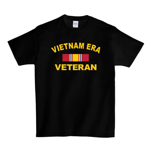 Vietnam Era Veteran Ribbon T-SHIRT - Black