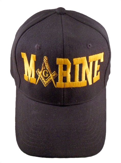 Marine Mason Cap - Black (6 PCS)