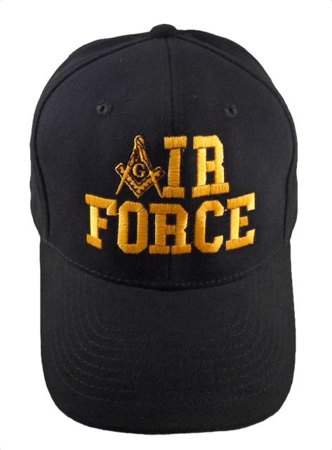 Air Force Mason Cap - Black