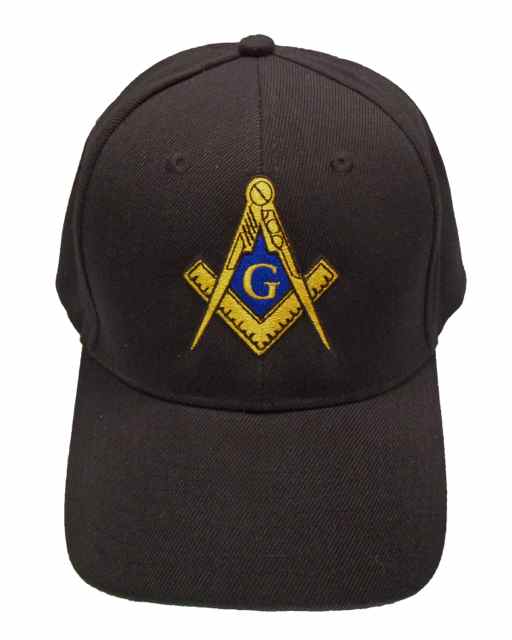 Master Mason Cap - Black