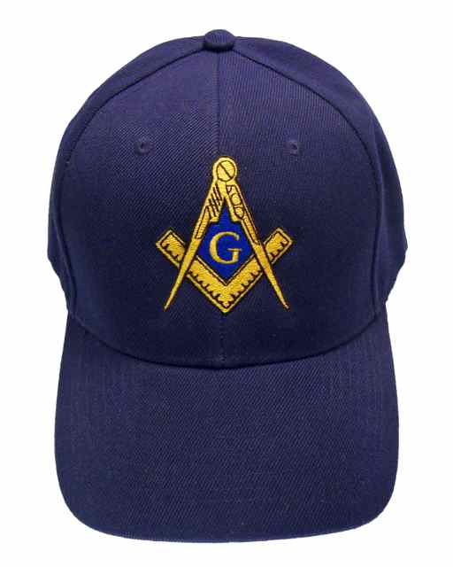 Master Mason Cap - Navy Blue (6 PCS)
