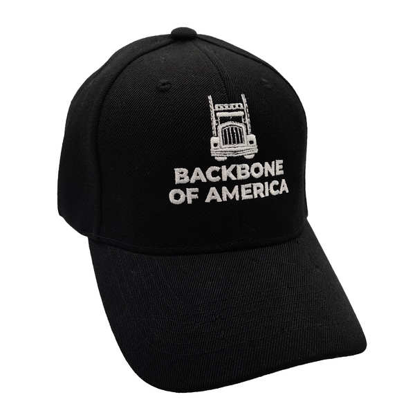 Truckers Backbone of America Cap - Black