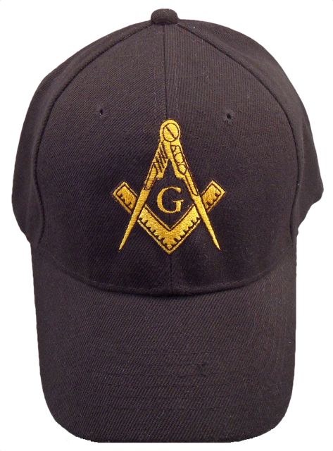 Masonic Logo Cap - Black