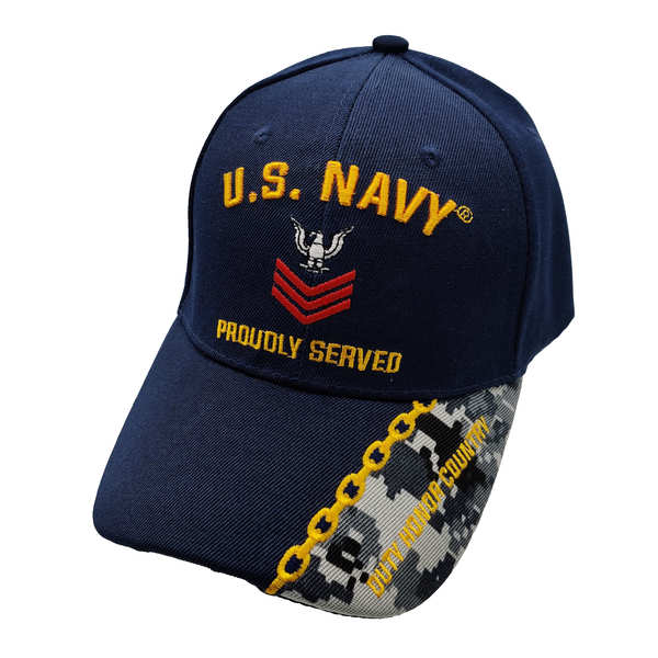 US Navy Petty Officer 1st Class Cap