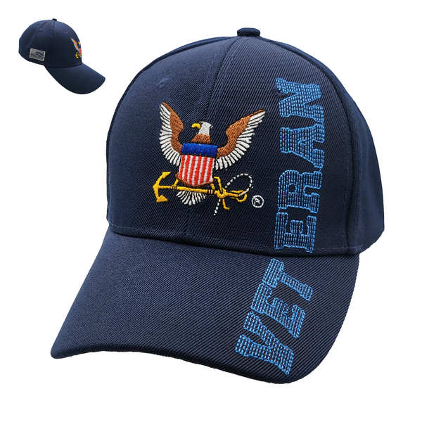 Navy Logo w/ Veteran VRS Cap