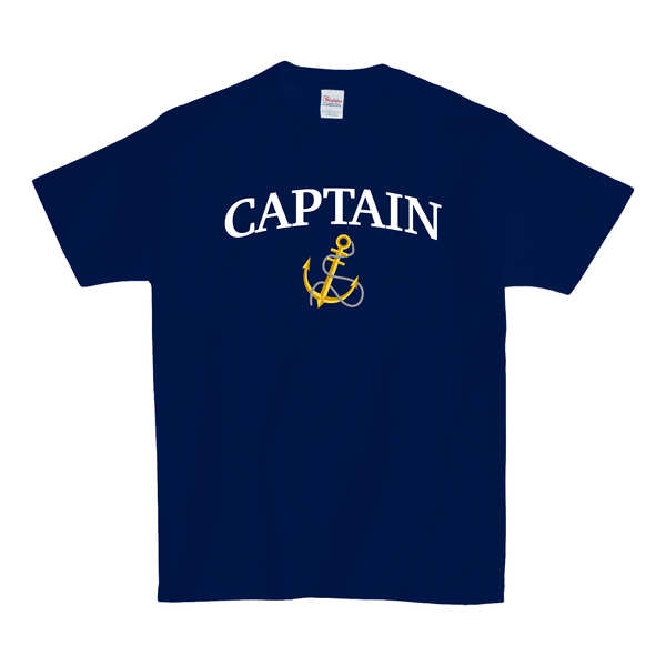 Captain Anchor T-SHIRT - Navy Blue