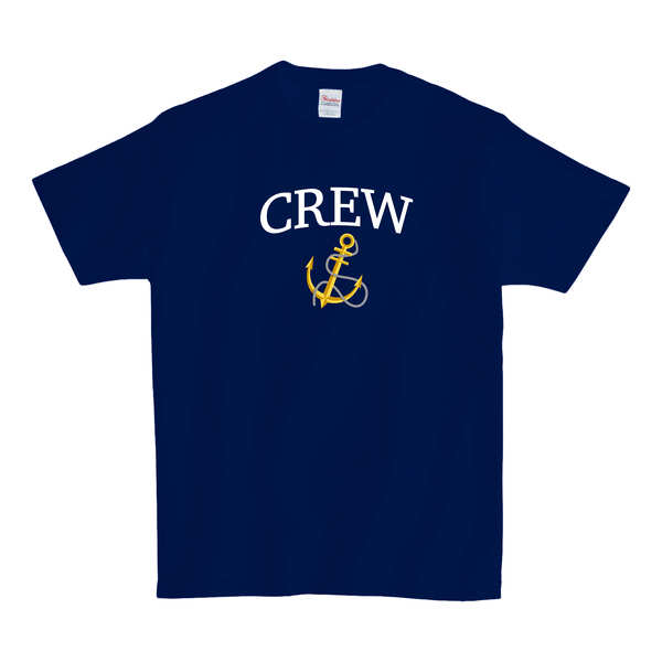 Crew Anchor T-SHIRT - Navy Blue