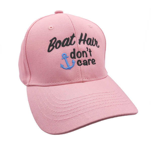 Boat HAIR Don't Care Cotton Cap - Pink (6 PCS)