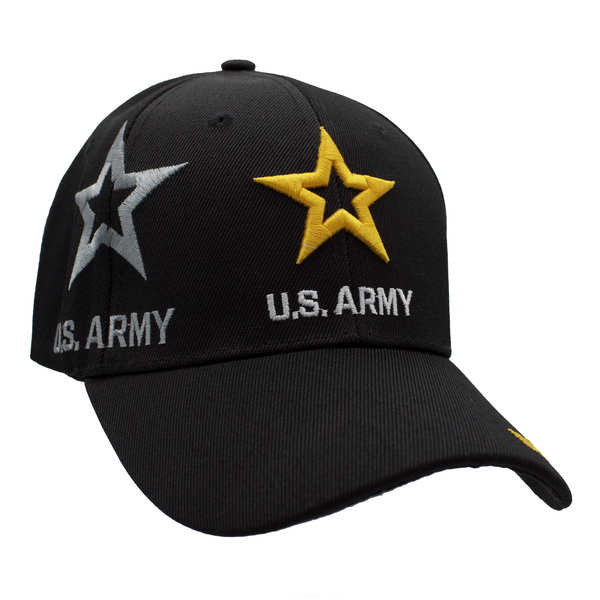 NEW Army Logo Shadow CAP - Black