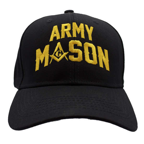 ARMY Mason Arch Cotton CAP - Black