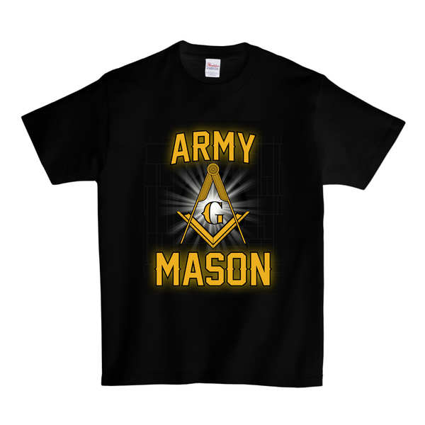 Army Mason Arch T-SHIRT - Black