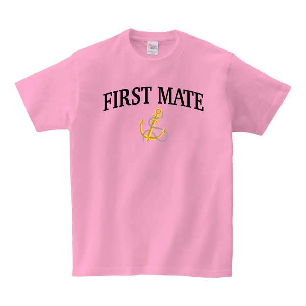 First Mate Anchor T SHIRT - Pink