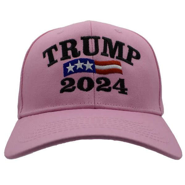 Trump 2024 Cotton Cap - Pink (6 PCS)