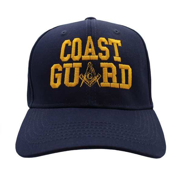 Coast Guard Mason Cotton Cap - Navy Blue
