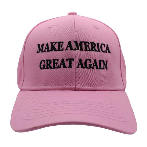 Make America Great Again Cotton Cap - Pink (6 PCS)