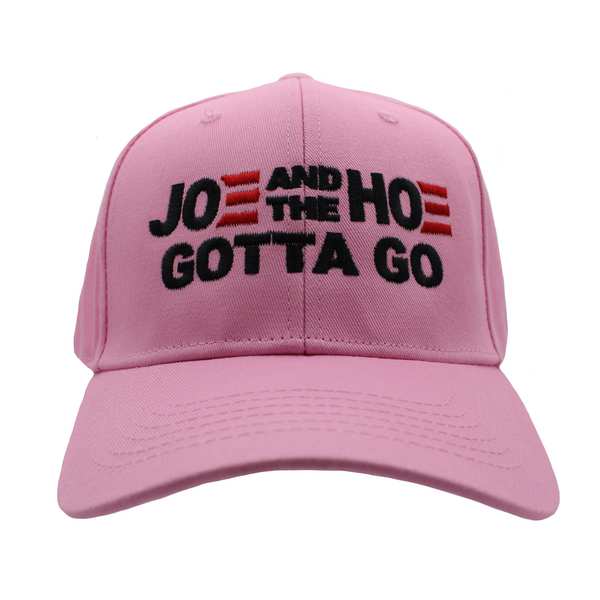 Joe and the Hoe Gotta Go Cotton Cap - Pink (6 PCS)