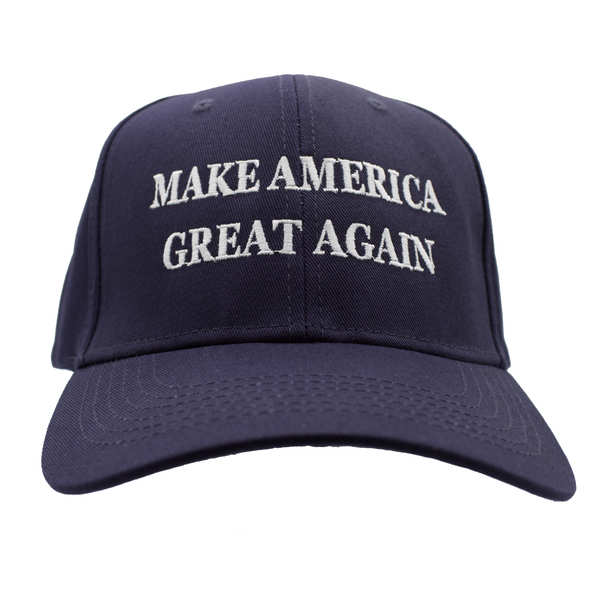 Make America Great Again Cotton Cap - Navy Blue (6 PCS)