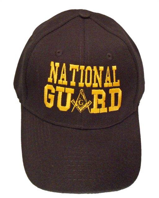 National Guard Mason Cap - Black (6 PCS)