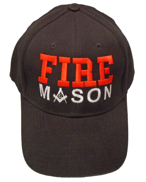 Fire Mason Cap - Black