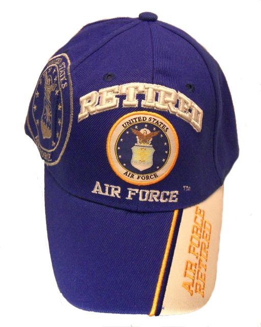 Retired AIR Force Emblem Shadow Cap