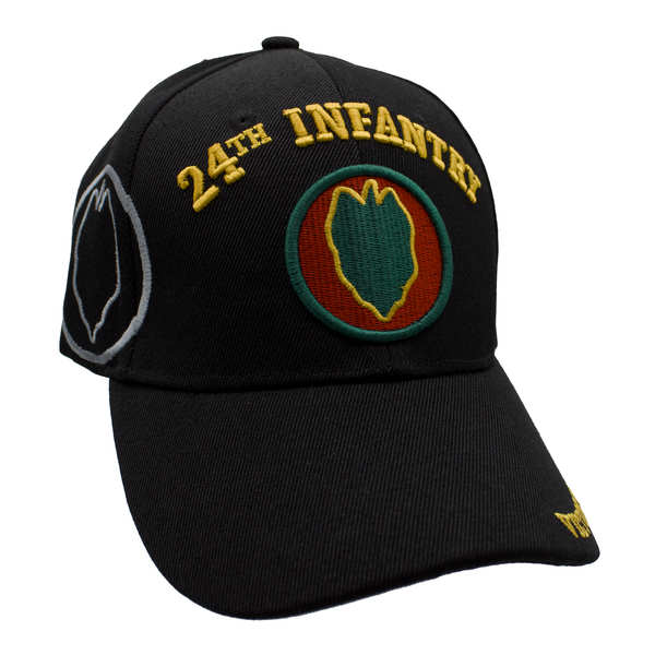 24th Infantry Shadow CAP - Black