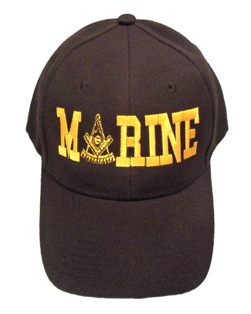 Marine Past Master Cap - Black (6 PCS)