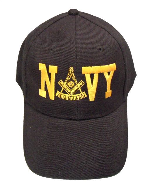 Navy Past Master CAP - Black