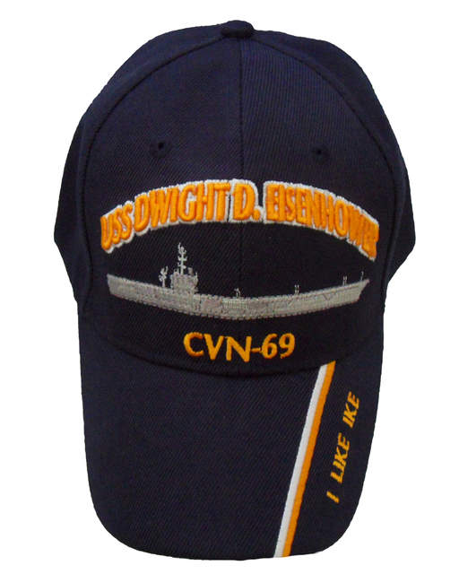 USS Dwight D. Eisenhower CVN-69 Cap