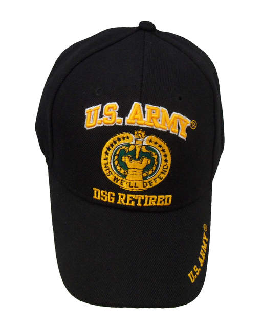 US Army DSG Retired Cap