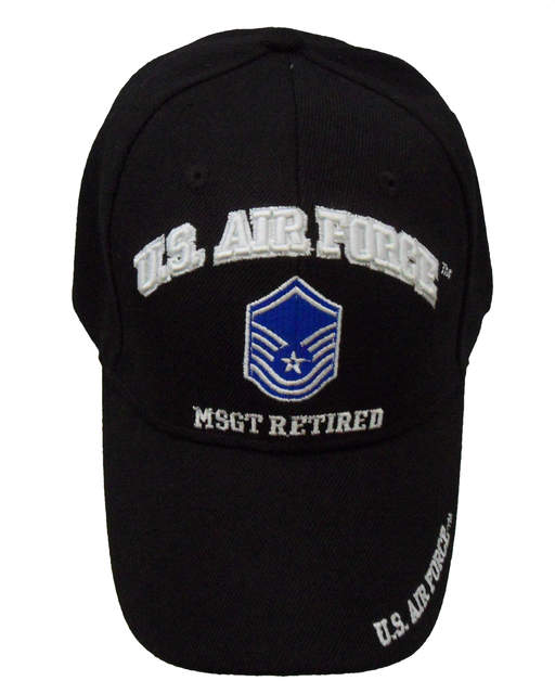 US Air Force MSGT Retired Cap