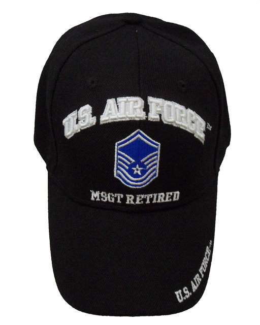 US AIR Force MSGT Retired Cap