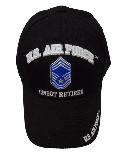US Air Force CMSGT Retired Cap