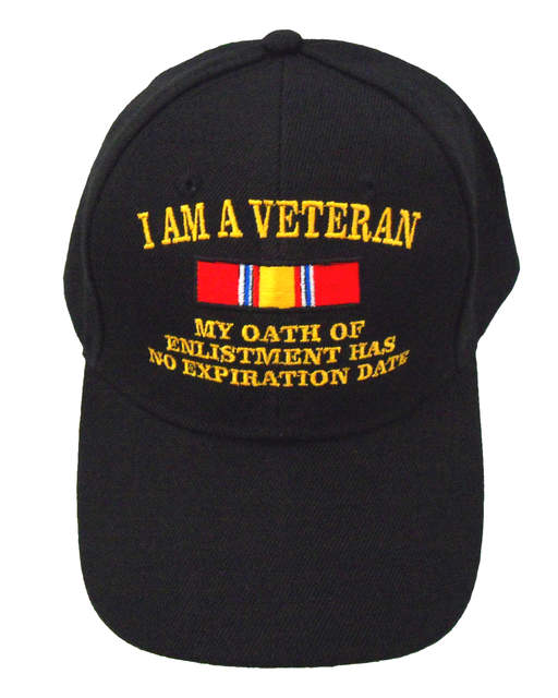 My Oath of Enlistment Ribbon Cap - Black (6 PCS)