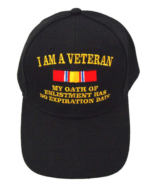 My Oath of Enlistment Ribbon CAP - Black (6 PCS)