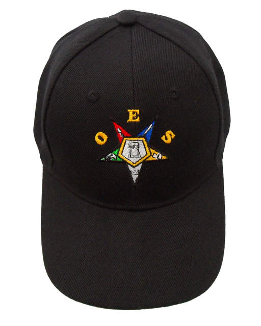 OES Order of the Eastern Star Cap - Black