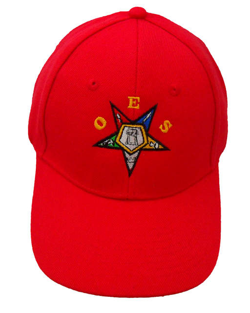 OES Order of the Eastern Star Cap - RED
